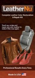 LeatherNu Complete Leather Color Restoration & Repair Kit