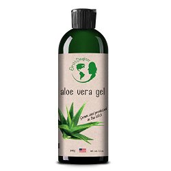 Aloe Vera Gel By Earth’s Daughter – From pure Organic, Cold Pressed Aloe Vera (12oz)