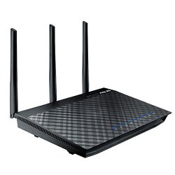ASUS 802.11ac Dual-Band Wireless-AC1750 Gigabit Router (RT-AC66R)