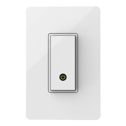 Belkin WeMo Light Switch, Wi-Fi Enabled, Compatible with Amazon Echo