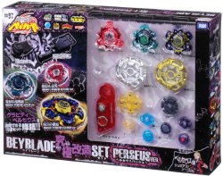 Beyblades JAPANESE Metal Fusion Limited Edition Set #BB97 Ultimate Build Kit Perseus