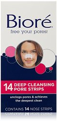 Biore Deep Cleansing Pore Strips , 14 Count