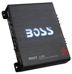 Boss Audio R1100M – 1100 Watt, Monoblock, Class A/B, MOSFET Amplifier With Remote Subwoofer Level Control