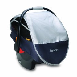 Brica Infant Comfort Canopy Car Seat Cover