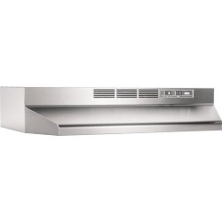 Broan 412404 24 In. Stainless Steel Non-Ducted Range Hood