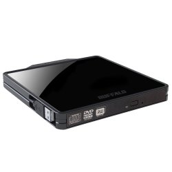 BUFFALO 8x USB 2.0 Portable DVD Writer – DVSM-PC58U2VB