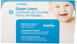 Bumkins Flushable Diaper Liner, Neutral, 100 Count, (Pack of 1)