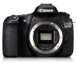 Canon EOS 60D 18 MP CMOS Digital SLR Camera Body Only (discontinued by manufacturer)
