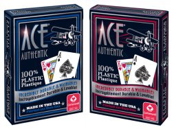 Cartamundi Ace 100% Plastic Casino Cards