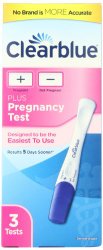 Clearblue Plus Plus Pregnancy Test, 3 Count