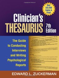 Clinician’s Thesaurus 7th Edition