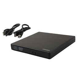 COOLEAD – Slimline USB External CD RW DVD ROM Drive for Laptops