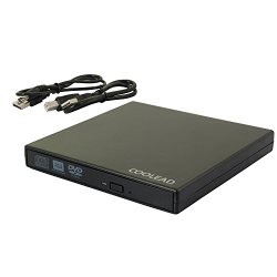 COOLEAD – Slimline USB External CD-RW DVD-RW Drive