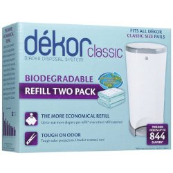 Diaper Dekor Refills – Biodegradable (2 Pack) – Regular(Classic)