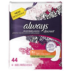 Discreet Incontinence Liners