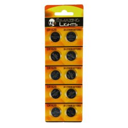 Emazing Lights CR1620 3 volt Button Cell Lithium Batteries