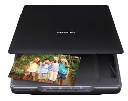 Epson Perfection V39 Color Photo and Document Scanner with Scan-To-Cloud with 4800 x 4800 dpi