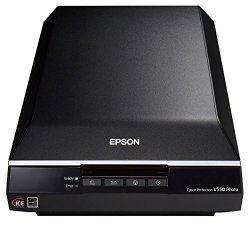 Epson Perfection V550 Color Photo, Image, Film, Negative & Document Scanner with 6400 dpi (B11B210201)