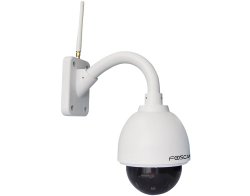 Foscam FI9828P 1.3 Megapixel (1280x960p) 3x Optical Zoom H.264 Wireless Outdoor PTZ IP Camera – White