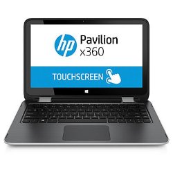 HP  Pavilion x360 2-in-1 13.3-Inch Touchscreen Laptop – Intel Core  i3-5010U/ 4GB Memory/ 500GB HDD/ Webcam/Windows 8.1/Silver