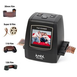 Jumbl High-Resolution 22MP All-In-1 Film & Slide Scanner w/ Color LCD
