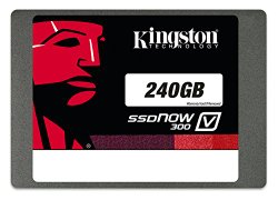 Kingston Digital 240GB SSDNow V300 SATA 3 2.5 (7mm height) Solid State Drive (SV300S37A/240G)