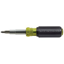Klein Tools 32500 11-in-1 Screwdriver/Nut Driver with Cushion Grip