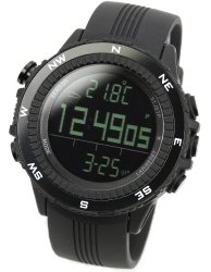 German Sensor Digital Compass Altimeter Barometer Chronograph Sports Watch