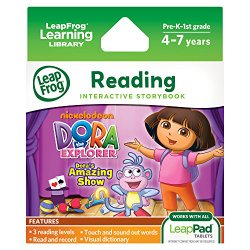 LeapFrog LeapPad Dora’s Amazing Show Ultra eBook (works with all LeapPad tablets)