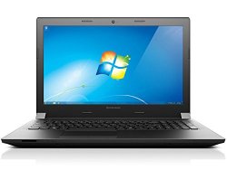 Lenovo 15.5 Inch Business Laptop B50 with Windows 7 Professional (Windows 8.1 Professional License), AMD E1-6010 Dual-Core Processor, 4GB Memory, 320GB HDD