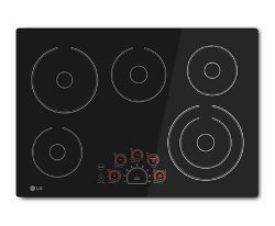 LG LCE3010SB 30″ Black Electric Smoothtop Cooktop