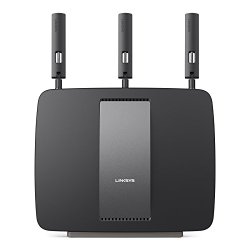 Linksys AC3200 Tri-Band Smart Wi-Fi Router with Gigabit and USB, Designed for Device-Heavy Homes, Smart Wi-Fi App Enabled to Control Your Network from Anywhere (EA9200-4A)