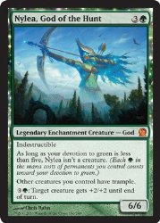 Magic: the Gathering – Nylea, God of the Hunt (166/249) – Theros
