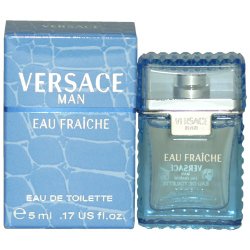Man Eau Fraiche by Versace, 0.17 Ounce