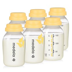 Medela Breast Milk Collection and Storage Bottles, 5 Ounce – 6 ct