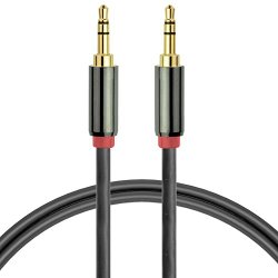 Mediabridge 3.5mm Male To Male Stereo Audio Cable (4 Feet) – Step Down Design