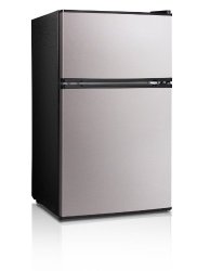 midea WHD-113FSS1 Double Reversible Door Refrigerator and Freezer