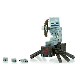 Minecraft Spider Jockey Action Figure Set