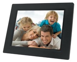 NAXA Electronics NF-503 7-Inch TFT LCD Digital Photo Frame with LED Backlight 480 x 234 (Black)