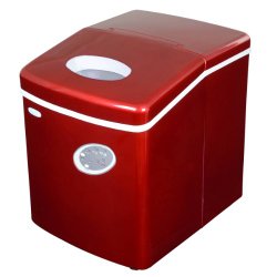 NewAir AI-100R 28-Pound Portable Icemaker, Red