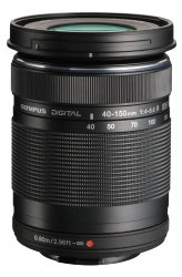Olympus M. 40-150mm F4.0-5.6 R Zoom Lens (Black) for Olympus and Panasonic Micro 4/3 Cameras