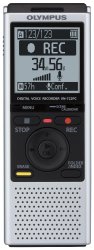 Olympus VN-722PC Voice Recorders, 4 GB Built-In-Memory