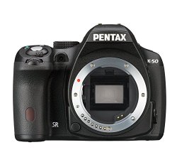 Pentax K-50 16MP Digital SLR Camera with 3-Inch LCD – Body Only  (Black)