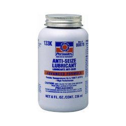Permatex 80078 Anti-Seize Lubricant with Brush Top Bottle, 8 oz., 2 Pack