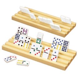 Plastic Domino Tile Holder (Set of 2)