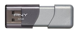 PNY Turbo 32GB USB 3.0 Flash Drive – P-FD32GTBOP-GE