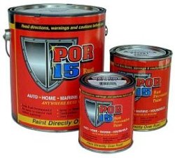 POR-15 45404 Semi Gloss Black Rust Preventive Paint – 1 Quart