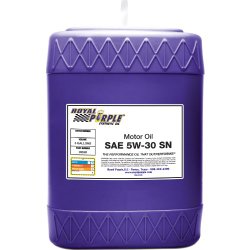 Royal Purple 05530 API-Licensed SAE 5W-30 High Performance Synthetic Motor Oil – 5 gal.
