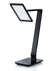 Saicoo LED Desktop Multi-Functional Lamp with Sight-Protective Large LED Panel
