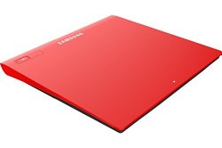 SAMSUNG TSST Ultra-Slim Optical 8X DVD+/-RW Drives SE-208GB/RSRD Red, M-Disc support, MAC OS X compatible